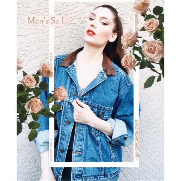 Vintage Other - VINTAGE 90s Men’s Denim Jean Jacket